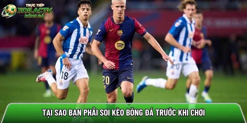 Tại sao bạn phải soi kèo bóng đá trước khi chơi